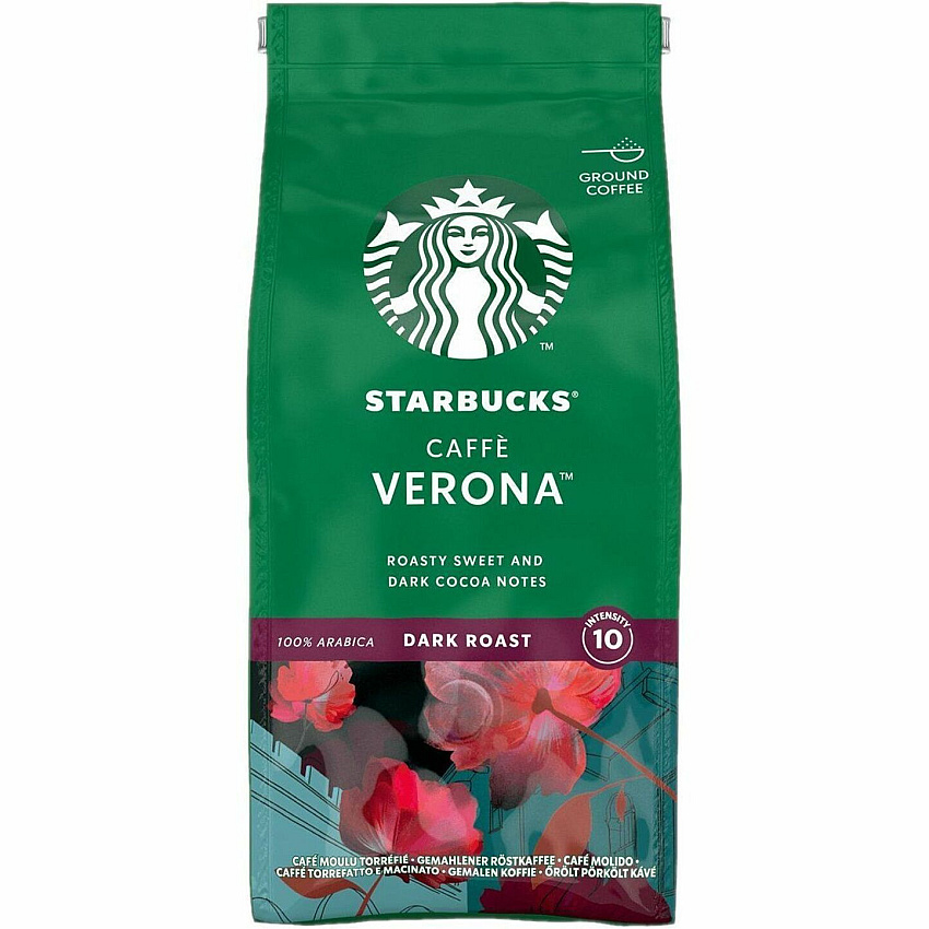 Starbucks Ground Caffe Verona Dark Roast Ground Coffee (12413966CT)
