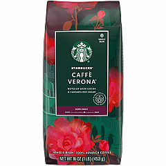 Starbucks Whole Bean Caffe Verona Coffee Dark - Whole Bean - Caffé Verona - 6 / Carton (12411949CT) Starbucks Whole Bean Caffe Verona Coffee Dark - Whole Bean - Caffé Verona - 6 / Carton (12411949CT)