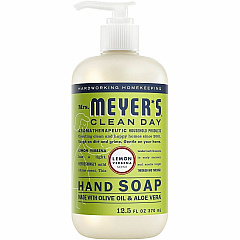Mrs. Meyer's Clean Day Hand Soap Refill Lemon Verbena, Lavender, Mild Citrus Scent - 12.50 fl oz - Grime Remover - Multipurpose - Moisturizing - Multi - Non-drying, Paraben-free, Phthalate-free, Cruelty-free, No Artificial Color - 1 Each (390068)