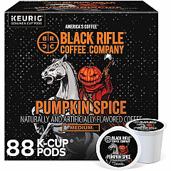Black Rifle Coffee Company Black Rifle K-Cup, Pod Pumpkin Spice Coffee Medium - K-Cup, Pod - Pumpkin Spice - 4 / Carton (0844CT) Black Rifle Coffee Company Black Rifle K-Cup, Pod Pumpkin Spice Coffee Medium - K-Cup, Pod - Pumpkin Spice - 4 / Carton (0844CT)