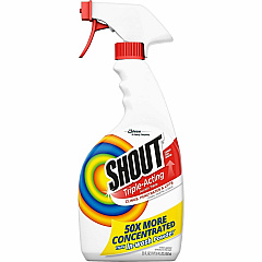 Shout Laundry Stain Remover For Laundry, Fabric - Concentrate - Spray - 22 fl oz (0.7 quart) - Recommended For: Stain Remover, Grass Remover, Blood Remover, Coffee Remover, Grease, Food Soil Remover - Stain Resistant, Color Safe, Washable, Temper (383793)