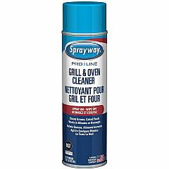 Sprayway Oven and Grill Cleaner For Grill, Microwave Oven, Cooking Grate - 18 fl oz - Heavy Duty - ClearAerosol Spray Can - 12 / Carton (SPRA58537) Sprayway Oven and Grill Cleaner For Grill, Microwave Oven, Cooking Grate - 18 fl oz - Heavy Duty - ClearAerosol Spray Can - 12 / Carton (SPRA58537)