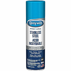 Sprayway Oil-Based Stainless Steel Cleaner For Stainless Steel - Spray - 15 oz (0.94 lb) - Recommended For: Fingerprint Remover, Grease Remover, Oil Remover, Food Stain Remover, Smudge Remover - Oil Based, Fingerprint Resistant, Grease Resista (SPRA58639) Sprayway Oil-Based Stainless Steel Cleaner For Stainless Steel - Spray - 15 oz (0.94 lb) - Recommended For: Fingerprint Remover, Grease Remover, Oil Remover, Food Stain Remover, Smudge Remover - Oil Based, Fingerprint Resistant, Grease Resista (SPRA58639)
