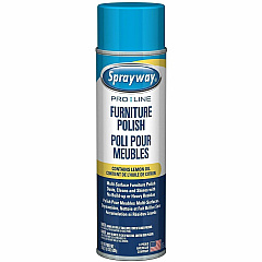 Sprayway ProLine Furniture Polish For Furniture, Wood, Metal, Plastic, Multipurpose - Foam - 16 oz (1 lb) - Recommended For: Wax Remover, Dust Remover, Dirt Remover, Fingerprint Remover, Smudge Remover - Streak-free, Dust-free, Cleanse, Dirt Res (SPRA811) Sprayway ProLine Furniture Polish For Furniture, Wood, Metal, Plastic, Multipurpose - Foam - 16 oz (1 lb) - Recommended For: Wax Remover, Dust Remover, Dirt Remover, Fingerprint Remover, Smudge Remover - Streak-free, Dust-free, Cleanse, Dirt Res (SPRA811)