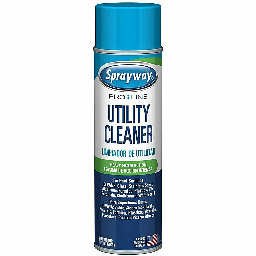 Sprayway Professional Utility Cleaner For Multi Surface, Hard Surface, Wall, Mirror, Multipurpose - Foam - 19 oz (1.19 lb) - Recommended For: Dirt Remover, Grime Remover, Soil Remover, Grease Remover, Residue Remover, Film Remover, Smudge Remo (SPRA58615)
