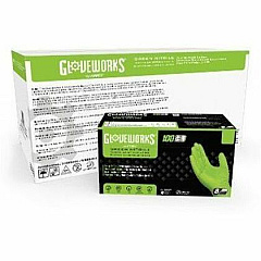 GloveWorks by AMMEX Gloveworks Industrial RDT Powder-Free Nitrile Gloves (GWGN49100)