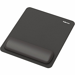 Fellowes Breyta Mousepad Wrist Rest - Black (100145418) Fellowes Breyta Mousepad Wrist Rest - Black (100145418)