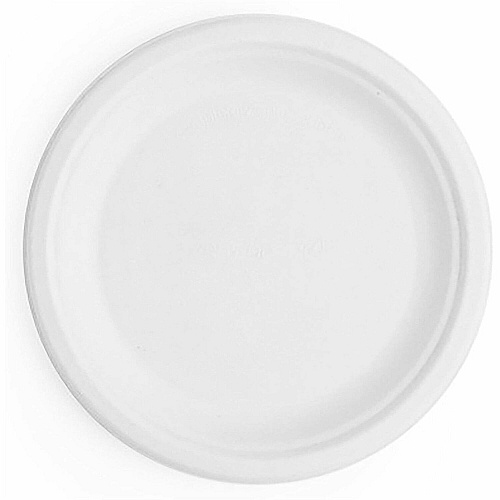 Vegware Nourish 7in Plate, White Molded Fiber (VWP011NFA)