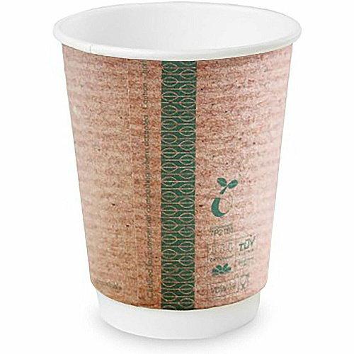 Vegware Double-Wall Hot Cups (VDWK12)