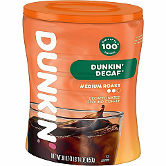 Dunkin Donuts Dunkin' Donuts Ground Medium-Roast Decaf Ground Coffee (01293) Dunkin Donuts Dunkin' Donuts Ground Medium-Roast Decaf Ground Coffee (01293)