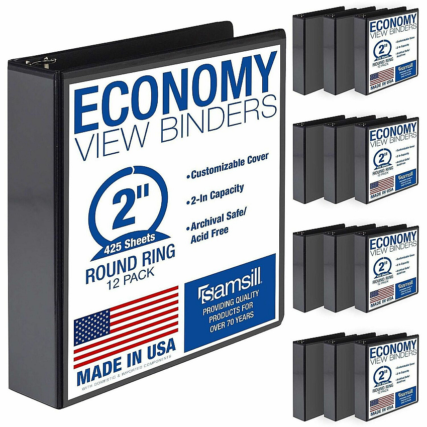 Samsill Light-Duty 3-Ring Binders (MP128560)