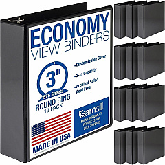 Samsill Light-Duty 3-Ring Binders (MP128580) Samsill Light-Duty 3-Ring Binders (MP128580)