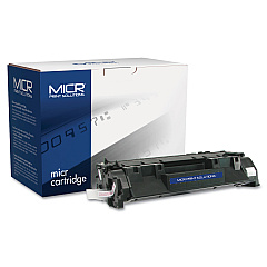 MICR Print Solutions Compatible CE505X(M) (05XM) High-Yield MICR Toner, 6,000 Page-Yield, Black
