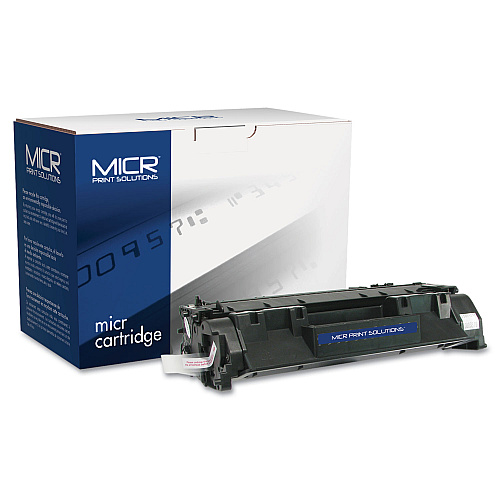 MICR Print Solutions Compatible CE505X(M) (05XM) High-Yield MICR Toner, 6,000 Page-Yield, Black