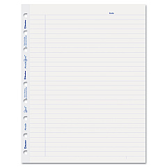 Blueline MiracleBind Ruled Paper Refill Sheets for all MiracleBind Notebooks and Planners, 9.25 x 7.25, White/Blue Sheets, Undated (AFR9050R)