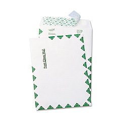 Survivor First Class Catalog Mailers, Lightweight Tyvek, #6 1/2, Square Flap, Redi-Strip Closure, 6 x 9, White, 100/Box (R1330)