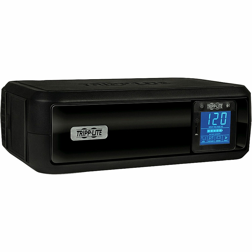 Tripp Lite series OmniSmart 650 VA Digital UPS 8 Hour Recharge - 3.20 Minute Stand-by - 110 V AC Input - 120 V AC Output - USB - 8 x NEMA 5-15R Receptacle(s) - 1 Each (OMNI650LCD)