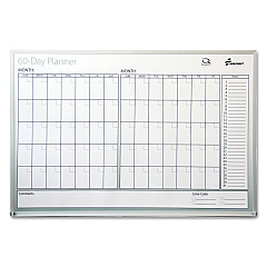 AbilityOne 7520012239897 SKILCRAFT Quartet Dry Erase 60-Day Planner, Dry Erase, 24 x 36