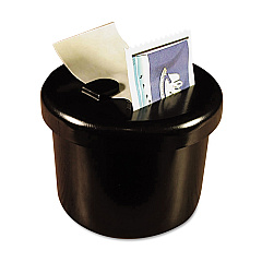 LEE Ultimate Stamp Dispenser, One 100 Count Roll, Black, Plastic, 2" Dia. X 1 11/16" (40100)