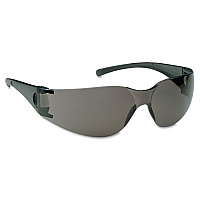 KleenGuard Element Safety Glasses, Black Frame, Smoke Lens (25631)