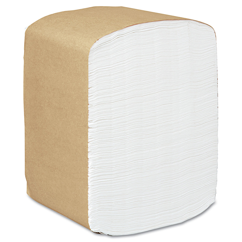 Scott Full Fold Dispenser Napkins, 1-Ply, 13 x 12, White, 375/Pack, 16 Packs/Carton (98740)