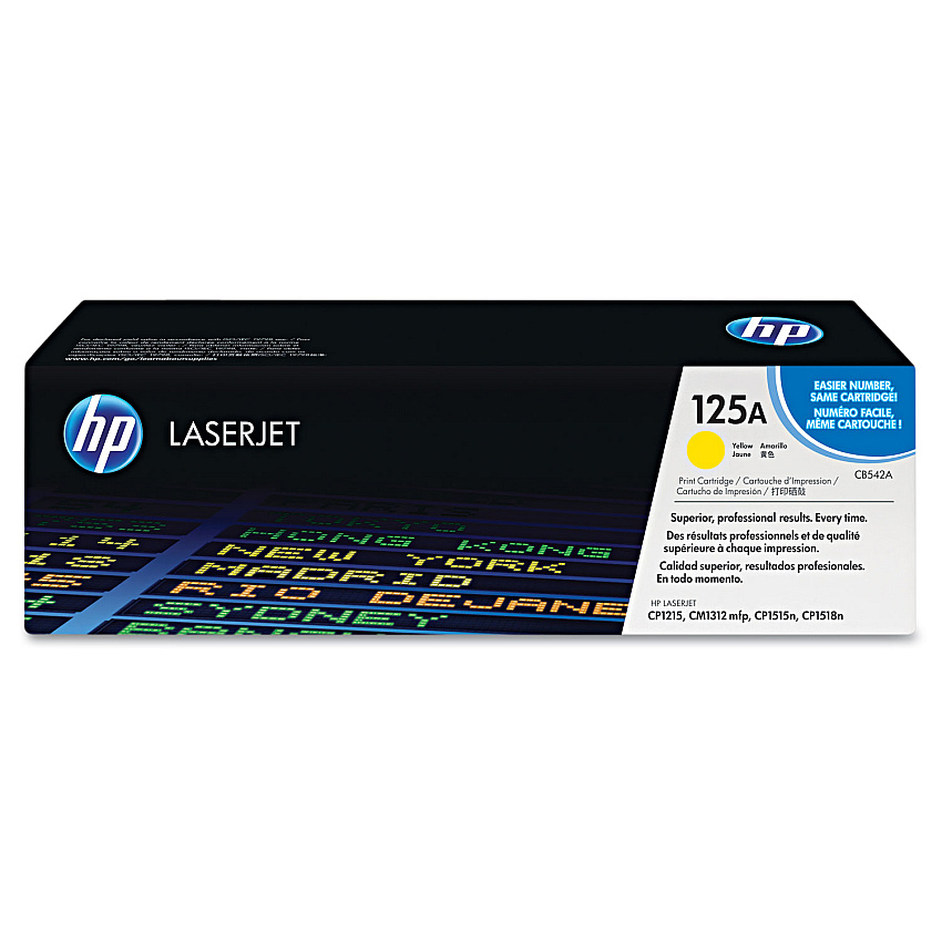 HP CB542A Yellow Toner Cartridge