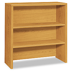 HON 10500 Series Bookcase Hutch, 36w x 14.63d x 37.13h, Harvest (105292CC)