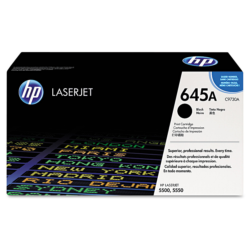 HP C9730A Black Toner Cartridge