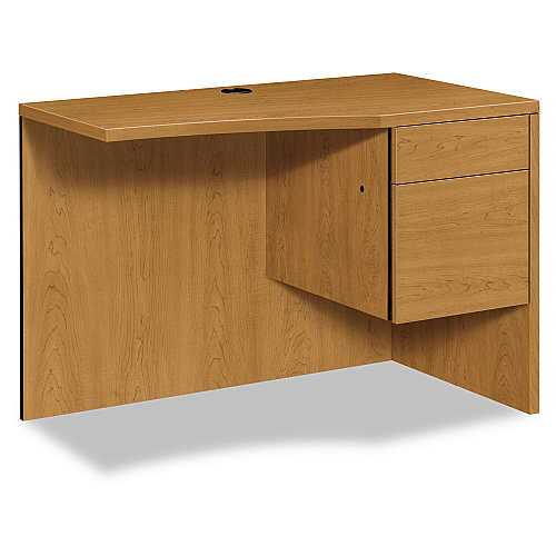 HON 10500 Series Curved Return, Right, 42w x 18-24d x 29 1/2h, Harvest (105817RCC)