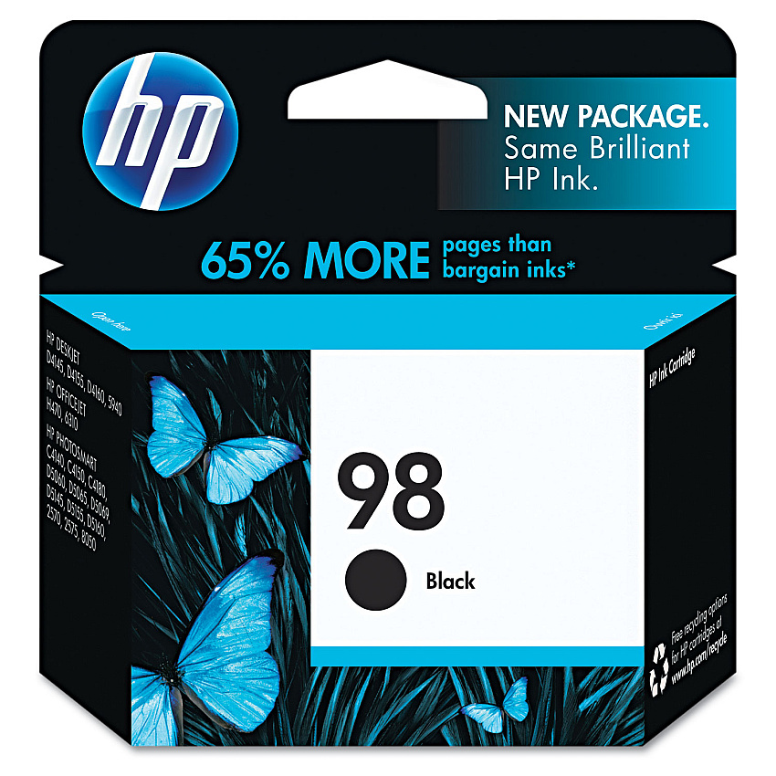 HP C9364WN Black Ink Cartridge