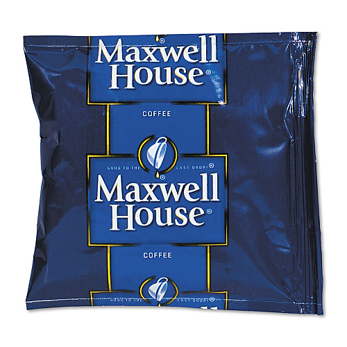 Maxwell House Coffee, Regular Ground, 1.5 oz Pack, 42/Carton (866150)