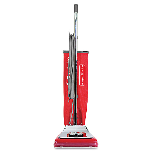 Sanitaire TRADITION Upright Vacuum SC888K, 12" Cleaning Path, Chrome/Red (SC888N)