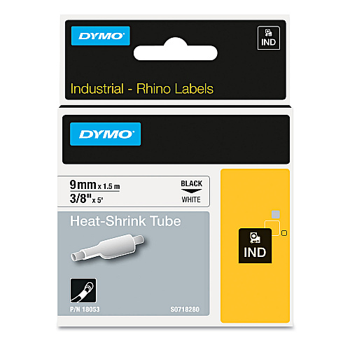 Dymo 18053 Heat Shrink Tube Labels