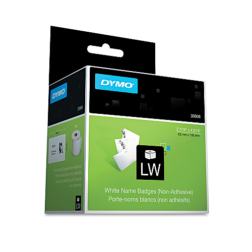 Dymo 30856 Non-Adhesive Name Badge Labels