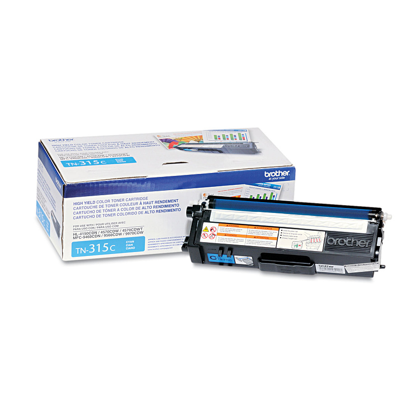 Brother TN315C Cyan Toner Cartridge