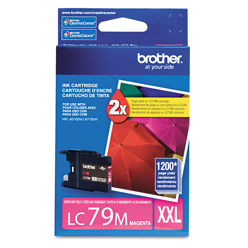 Brother LC79M Magenta Ink Cartridge
