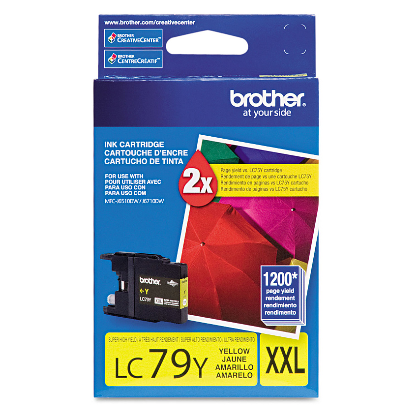 Brother LC79Y Yellow Ink Cartridge