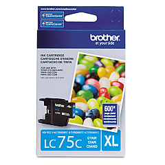 Brother LC75C Cyan Ink Cartridge