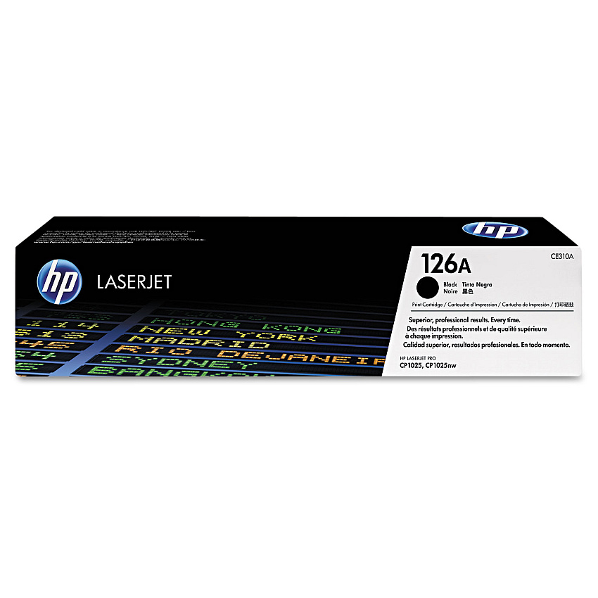 HP CE310A Black Toner Cartridge