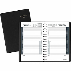 At-A-Glance 24-HourAppointment Book Planner Julian Dates - Daily - 1 Year - January 2027 to December 2027 - 12:00 AM to 11:00 PM - Hourly - 1 Day Single Page Layout - 4 7/8" x 8" Sheet Size - Wire Bound - Black - Simulated Leather - 1 Each (7020305) At-A-Glance 24-HourAppointment Book Planner Julian Dates - Daily - 1 Year - January 2027 to December 2027 - 12:00 AM to 11:00 PM - Hourly - 1 Day Single Page Layout - 4 7/8" x 8" Sheet Size - Wire Bound - Black - Simulated Leather - 1 Each (7020305)