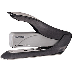Bostitch Spring-Powered Antimicrobial Heavy Duty Stapler Staples Upto 60 Sheet - Staple Size: 0.31" , 0.37" - 2.62" Throat Depth - Black, Gray - Steel, Rubber, Plastic - 1 Each (1200) Bostitch Spring-Powered Antimicrobial Heavy Duty Stapler Staples Upto 60 Sheet - Staple Size: 0.31" , 0.37" - 2.62" Throat Depth - Black, Gray - Steel, Rubber, Plastic - 1 Each (1200)