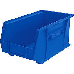 Akro-Mils Akrobins Storage Bin 7" Height x 8.30" Width x 14.80" Depth - Unbreakable, Water Proof, Stackable, Corrosion Proof - Blue - Polymer - 1 Each (30240B)
