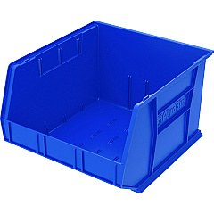 Akro-Mils Akrobins Storage Bin 11" Height x 16.50" Width x 18" Depth - Unbreakable, Water Proof, Stackable, Corrosion Proof - Blue - Polymer - 1 Each (30270B)