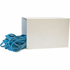 Alliance Rubber SuperSize Industrial-Strength Large Rubber Bands Size: Large - 17" Length x 0.3" Width - Reusable, Elastic, Heavy Duty, Strong, Stretchable - Latex - Blue - 50 / Box (07818)