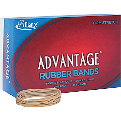 Alliance Rubber Advantage Rubber Bands Size: #19 - 3.5" Length x 0.1" Width - Natural - 1250 / Box (26195)