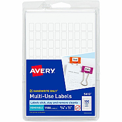 Avery Removable ID Labels (S508)