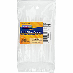 Creativity Street Hot Glue Sticks Clear - 12 / Pack (3351)