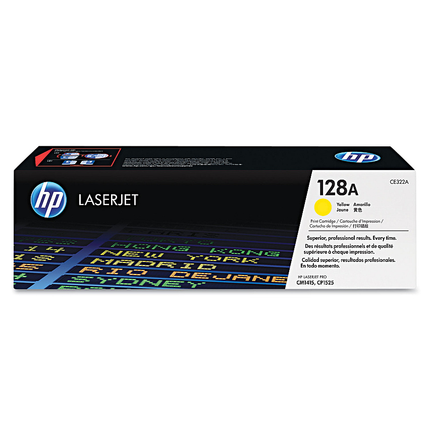 HP CE322A Yellow Toner Cartridge