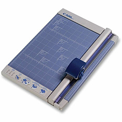 CARL Professional 12" Rotary Paper Trimmer 10 Sheet Cutting Capacity - 1 Carbide Blade - 12" Cutting Length - 0.7" Height x 10.3" Width x 12" Depth - Metal - Gray - 1 Each (12200) CARL Professional 12" Rotary Paper Trimmer 10 Sheet Cutting Capacity - 1 Carbide Blade - 12" Cutting Length - 0.7" Height x 10.3" Width x 12" Depth - Metal - Gray - 1 Each (12200)