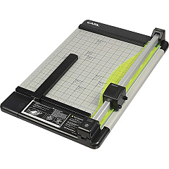 CARL Heavy-Duty 15" Paper Trimmer 36 Sheet Cutting Capacity - 1 Carbide Blade - 15" Cutting Length - 0.7" Height x 14" Width x 15.3" Length - Heavy Duty, Locking Blade - Metal, Acrylonitrile Butadiene Styrene (ABS), Acrylic - Gray - 1 Each (12220) CARL Heavy-Duty 15" Paper Trimmer 36 Sheet Cutting Capacity - 1 Carbide Blade - 15" Cutting Length - 0.7" Height x 14" Width x 15.3" Length - Heavy Duty, Locking Blade - Metal, Acrylonitrile Butadiene Styrene (ABS), Acrylic - Gray - 1 Each (12220)